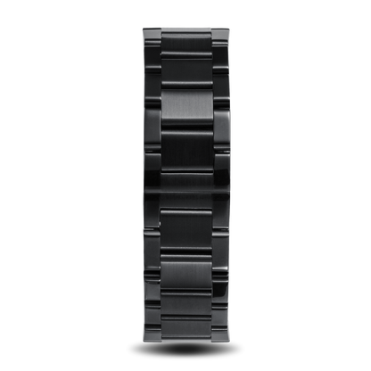 Prague Skeleton Automatic Deluxe - Black + Black Link Strap