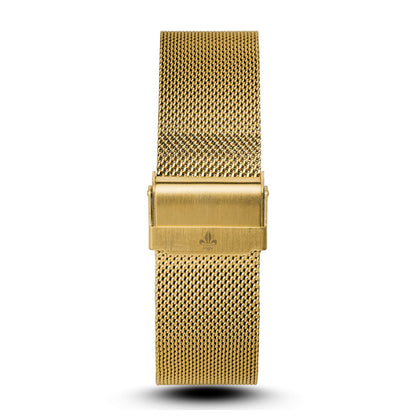The Avalon Gold + Gold Mesh Strap