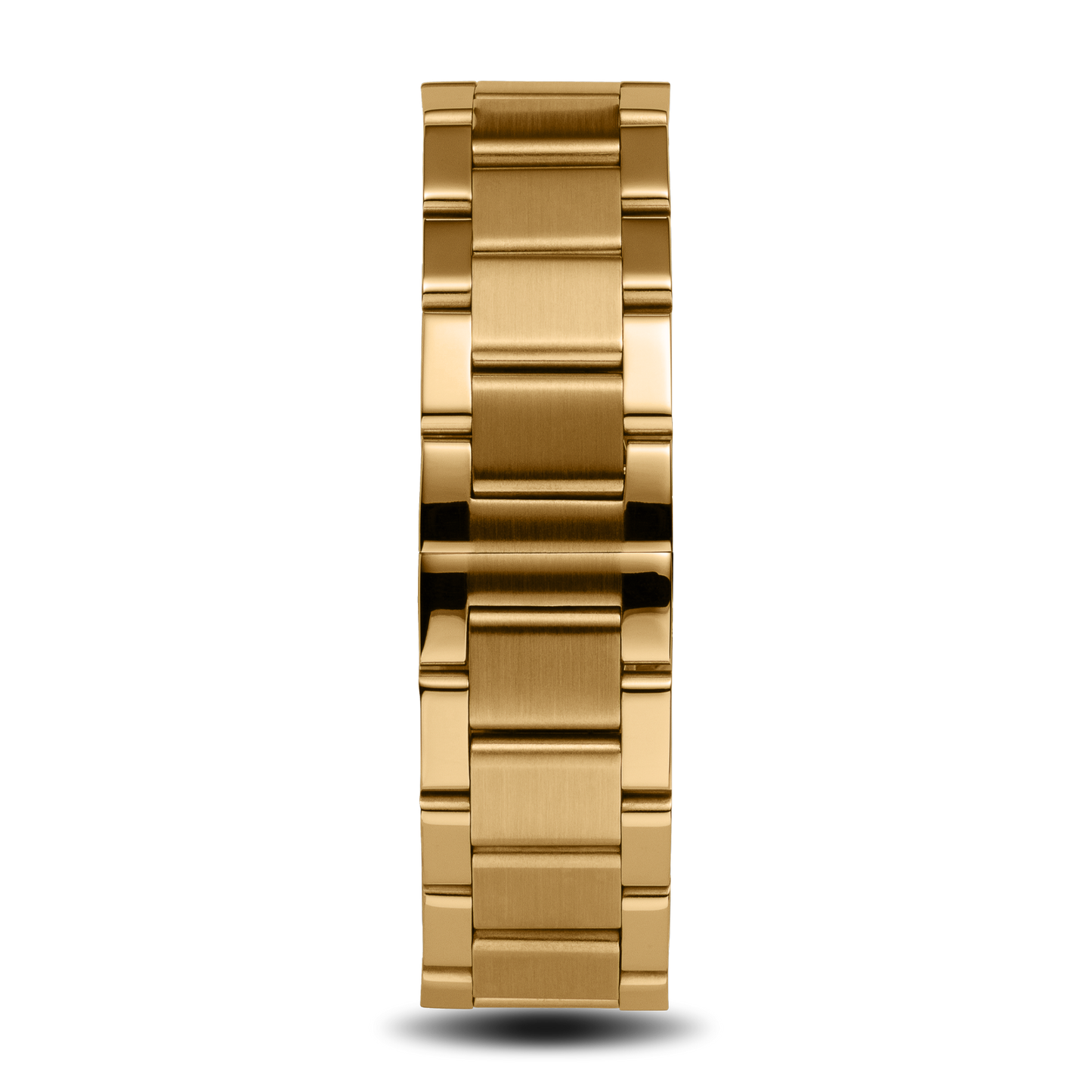 Prague Skeleton Automatic Deluxe - Gold + Gold Link Strap