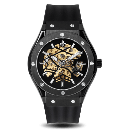 Prague Skeleton Automatic Deluxe - Black