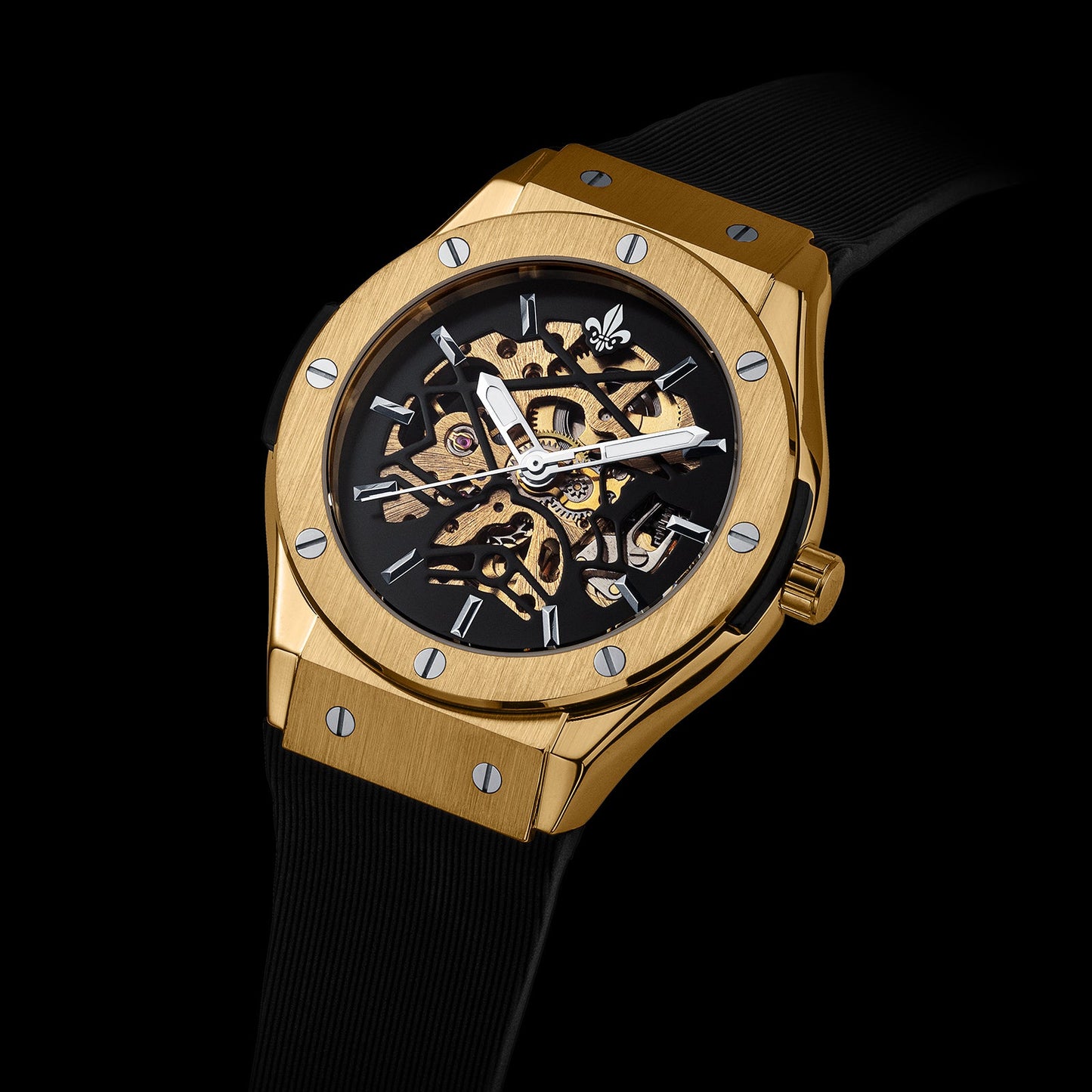 Prague Skeleton Automatic Deluxe - Gold