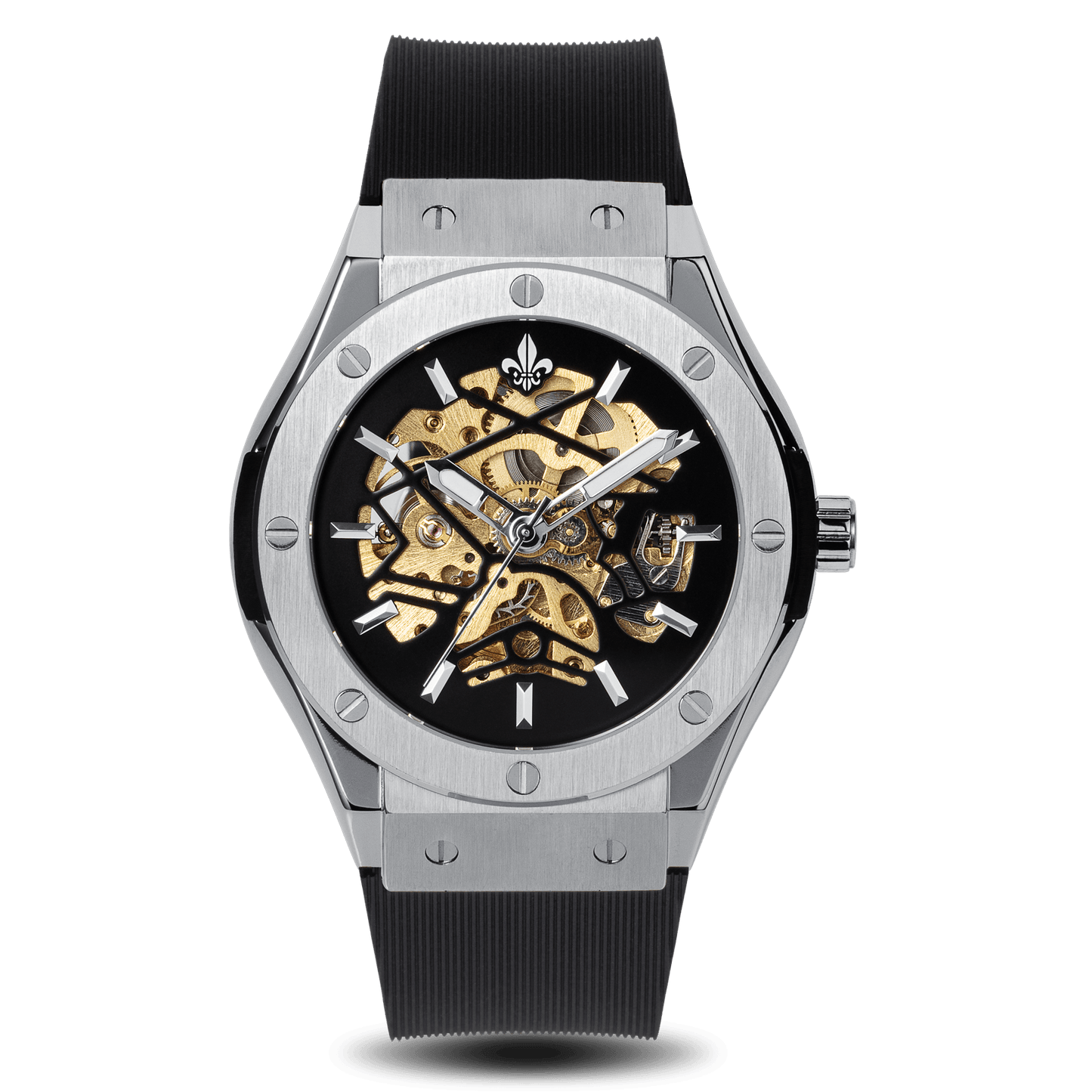Prague Skeleton Automatic Deluxe - Silver