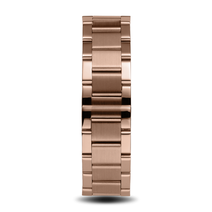 Prague Skeleton Automatic Deluxe - Rose Gold + Rose Gold Link Strap