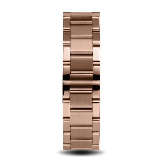 Rose Gold Link Butterfly Band - Prague Deluxe