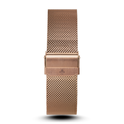 Rose Gold Mesh Interchangeable Strap