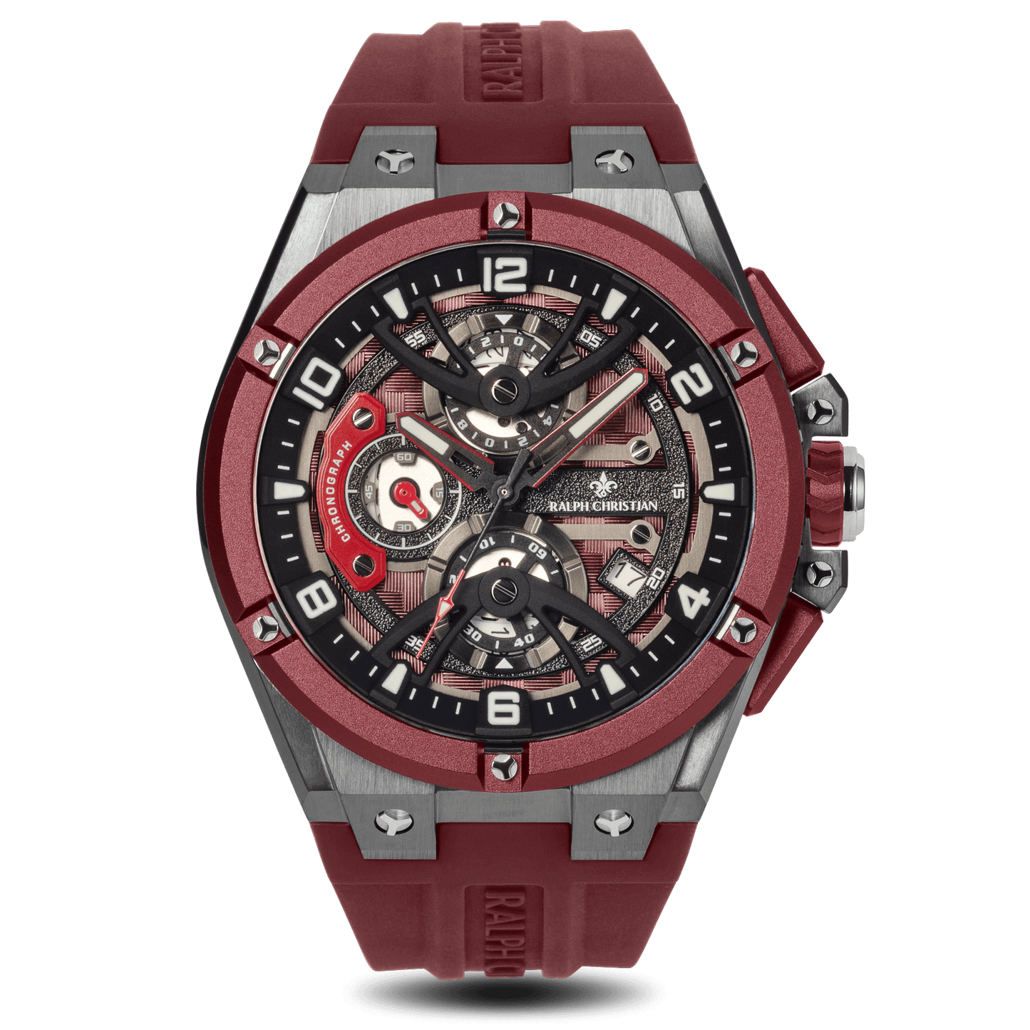 The Apex Chrono -  Crimson Steel