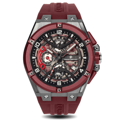 The Apex Chrono -  Crimson Steel