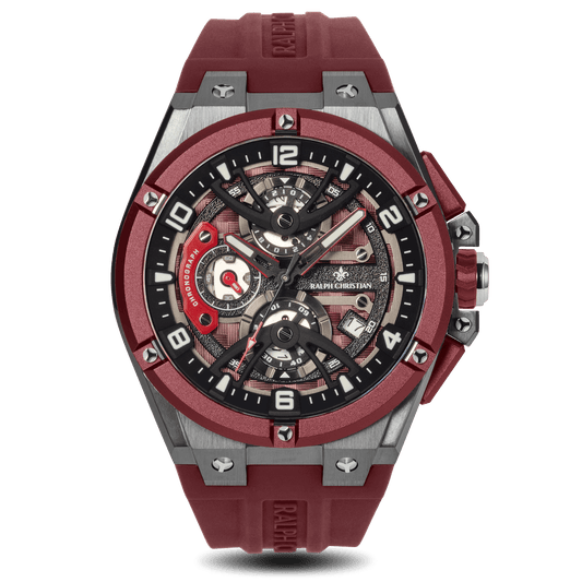The Apex Chrono -  Crimson Steel