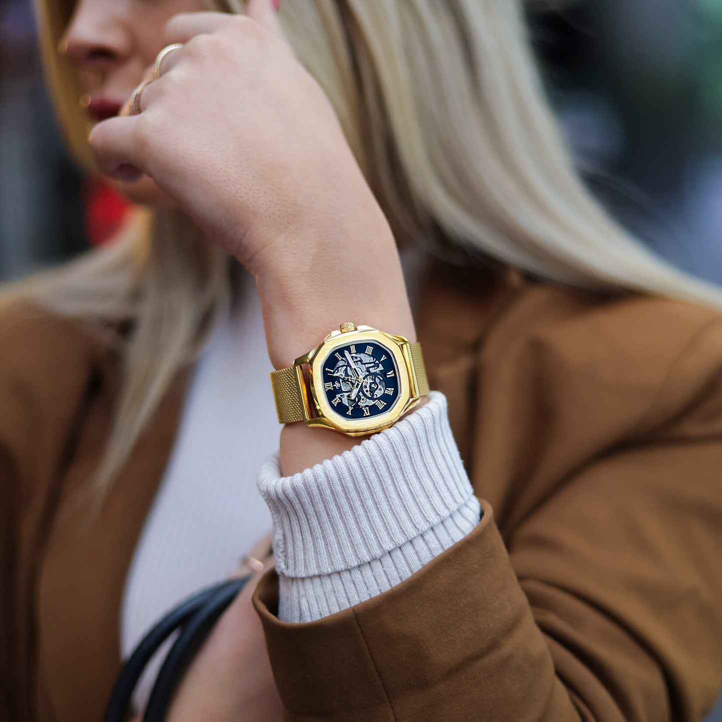 The Ava Automatic - Ladies - Gold