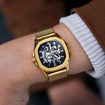 The Ava Automatic - Ladies - Gold