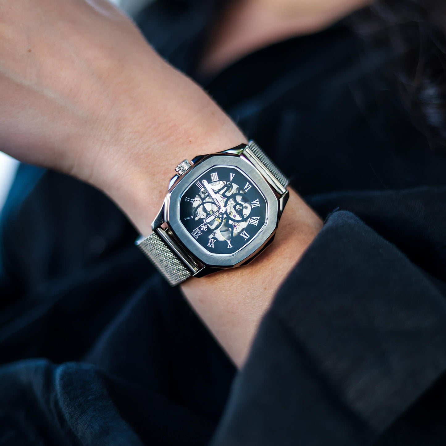 The Ava Automatic - Ladies - Silver