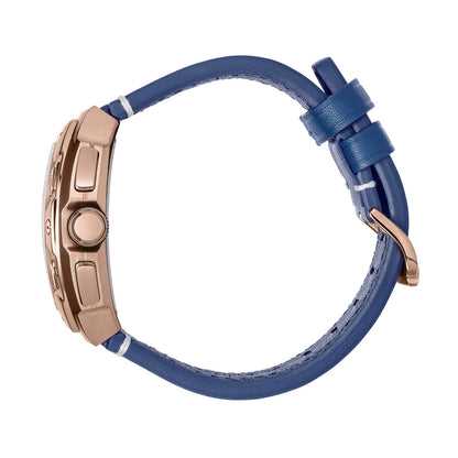The Intrepid Chronograph - Rose Gold / Blue