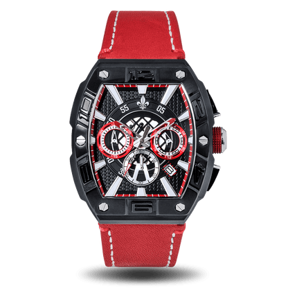 The Intrepid Chronograph - Red