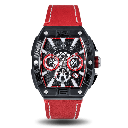The Intrepid Chronograph - Red
