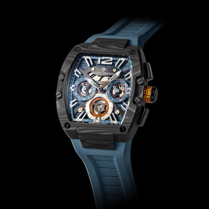 Intrepid Sport Carbon Fibre - Petrol Blaze