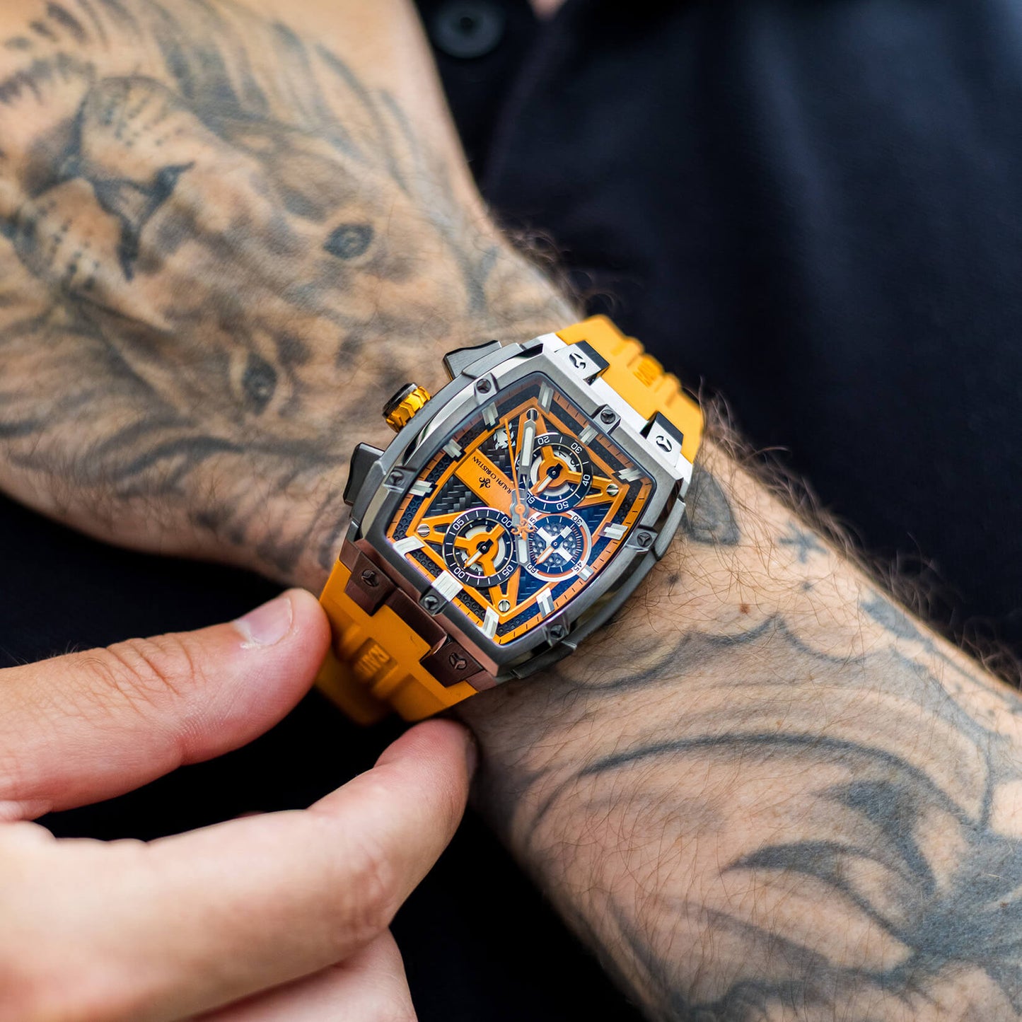 The Polaris Chrono - Neon Orange